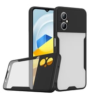 Xiaomi Poco M5 Kılıf Zore Parfe Kenarları Pastel Renk Silikon Kılıf (Siyah)