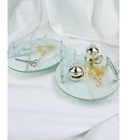 Radiant Söz Tepsisi ve Nişan Tepsisi (Siyah)