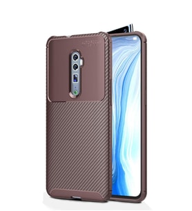Microsonic Oppo Reno 10X Zoom Kılıf Legion Series (Kahverengi)