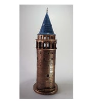 GALATA KULESİ 41 CM BEJ (Bronz)