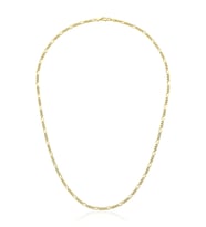 14 Ayar Altın Figaro Zincir Kolye 2.80 mm (Rose)