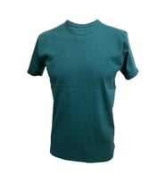 Jojoboy Polo Erkek Ribana Yuvarlak Yaka Tshirt (Petrol Yeşili)