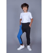 Toontoy Erkek Çocuk Şalvar Tipi Fermuar Detaylı Eşofman Alt (Saks)