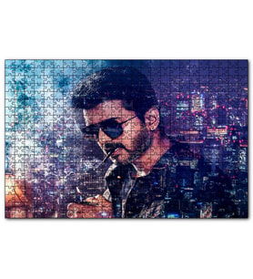 Cakapuzzle  Vijay Sarkar Tamil  Puzzle Yapboz MDF (Ahşap) (255 Parça)