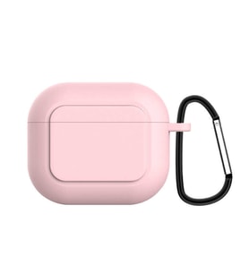 Airpods 3. Nesil Kılıf Soft Silikon Airbag 23 Kılıf (Pembe)