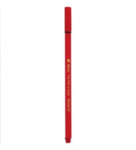 Keçeli Kalem 0.4mm Renkli Masis Trio Pen 0.4mm S6504 1 Adet (Kırmızı)
