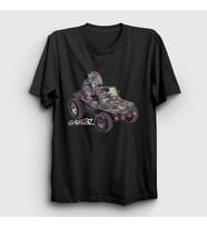 Presmono Unisex Beyaz Geep Gorillaz T-Shirt 402430tt (Siyah)