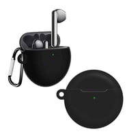 Huawei Freebuds 4 Kılıf Silikon Airbag Kılıf 24 (Siyah)