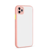Apple iPhone 11 Pro Max Kılıf Zore Hux Kapak (Pembe)