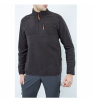 Alpinist Gamma Yarım Fermuarlı Erkek Outdoor Polar (Antrasit)