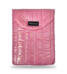 ZEYPACK - Jessy Puffer Bilgisayar Kılıfı, Su Geçirmez, Koruyucu Pedli, 13’’/14’’, MacBook Air Laptop Kılıfı (Pembe)