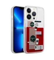 Apple iPhone 14 Pro Max Kılıf Drink Kahve Tasarımlı Kılıf (Model 1)