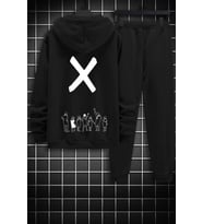 Unisex Design X Eşofman Takımı (Siyah)