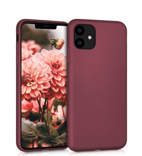 Microsonic Matte Silicone Apple iPhone 11 (6.1'') Kılıf (Mor)