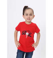 Toontoy Erkek Çocuk Baskılı Tişört (Kırmızı)