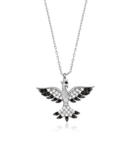 ANKA KUŞU GÜMÜŞ KOLYE   925 Ayar Gümüş Kolye (Gümüş)