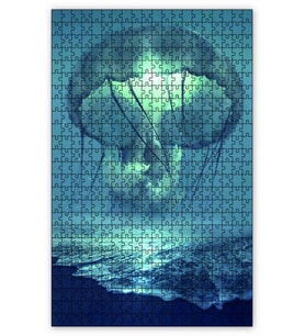 Cakapuzzle Fantastik Deniz Anası Puzzle Yapboz MDF (Ahşap) (500 Parça)