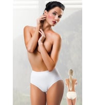 Miorre Düşük Bel Slip Şekillendirici Korse Silikonlu (Beyaz)