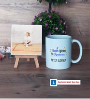 Beden Eğitimi Öğretmeni Fotoğraflı Dekoratif Taş, Kupa Bardak Beyaz Hediye Öğretmenler Günü Hediyesi (Model 1)