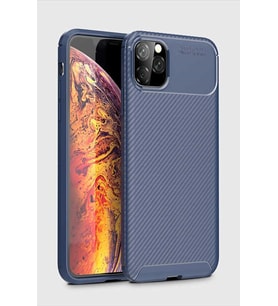 iPhone 11 Pro Kılıf Elde Kaymayan Kamera Korumalı Silikon (Lacivert)