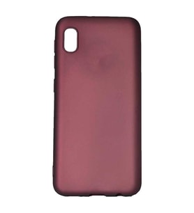 Samsung Galaxy A01 Core Kılıf Soft Mat Premier Case (Mürdüm)