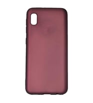 Samsung Galaxy A01 Core Kılıf Soft Mat Premier Case (Mürdüm)