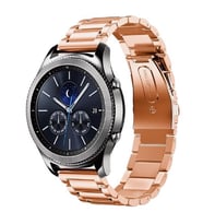 ​​Amazfit Pace GTR 2 2E Lite 47mm Kordon Klipsli Metal Kordon 04 (Rose)