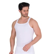 Berrak 1044 Erkek Kaşkorse Atlet (Beyaz)