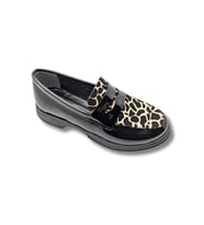 Elysia - Kadın Oxford Ayakkabı  - Elysia - SİYAH - 39 (Leopar)