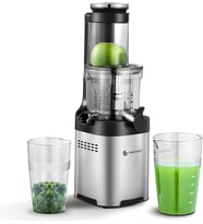 Yasomi FruitForce 8 Segment 180W Katı Meyve ve Sebze Sıkacağı (Siyah)