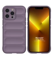 Microsonic Apple iPhone 13 Pro Kılıf Oslo Prime Yeşil (Lila)