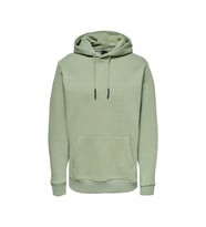 Only & Sons Kapüşonlu Pamuklu Erkek Sweatshirt - 22018685 (Açık Yeşil)