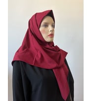 Sharell Misto Pamuk Eşarp (Bordo)