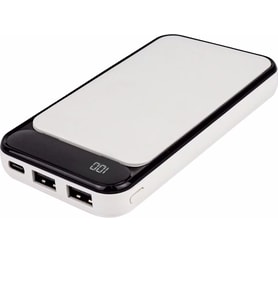S-Link IP-G2710 10.000mAh Powerbank Taşınabilir Şarj Aleti 2xUsb + Type-c + Micro Usb (Beyaz)