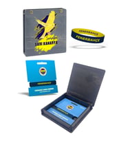 Fenerbahçe Orijinal Sarı Lacivert Çift Taraflı Silikon Bileklik Ahşap Kutulu (Sarı-Lacivert)