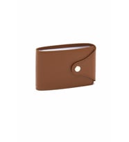 KREDİ KARTLIK 10 YAPRAKLI  YATAY 7X10,5 CM (Taba)