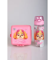 DEKOMUS LİSANSLI PAW PATROL TRITAN MATARA 500 ML VE ÇİFT KATLI BESLENME KABI SETİ