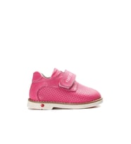 FAST STEP Hakiki Deri Unisex Çocuk Casual Ayakkabı 006PA23 (Fuşya)