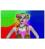 Cakapuzzle  Harley Quinn Görseli  Puzzle Yapboz MDF (Ahşap) (500 Parça)