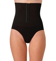 Form Angel Bayan Agraflı Yüksek Bel Slip Külot Korse 5521 (Siyah)