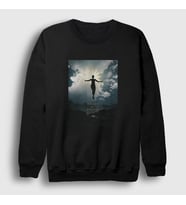 Presmono Unisex Beyaz Raised By Wolves Dizi Sweatshirt 424762tt (Siyah)