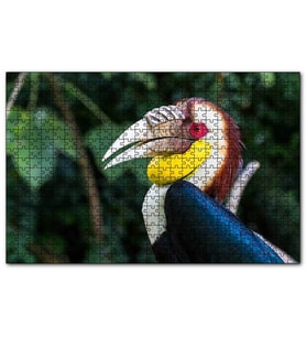 Cakapuzzle Tropikal Boynuzgagalı  Puzzle Yapboz MDF (Ahşap) (1000 Parça)