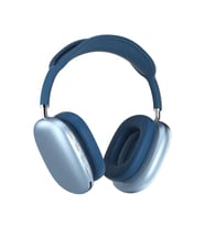 Max Pro Plus 2024 Son Nesil Şık Tasarımlı Kulak Üstü Bluetooth Kulaklık (Lacivert)