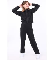 Toontoy Kız Çocuk Eşofman Takım (Siyah)