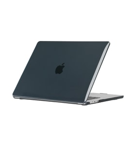 Vendas Apple Macbook 15' Air M2 2024 A2941 Zore MSoft Kristal Kapak (Siyah)