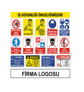 Euwue Dijital - Kişiye Özel Baskılı Yön Levhalar ( Adet ) (03)