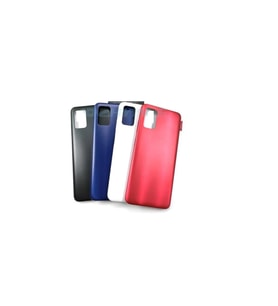 Samsung Galaxy A03S A037F İle Uyumlu Arka Pil Kapak (Siyah)