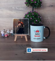 İngilizce Öğretmeni Fotoğraflı Dekoratif Taş, Kupa Bardak Beyaz Hediye Öğretmenler Günü Hediyesi (Model 11)