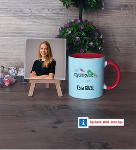 Bankacıya Hediye Fotoğraflı Dekoratif Taş, Kupa Bardak Beyaz Hediye (Model 2)