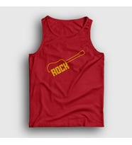Presmono Unisex Haki Logo Rock Guitar Atlet 382870tt (Kırmızı)